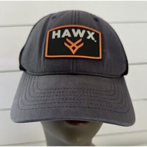 Hawx Work Gear Snapback Cap Gray Black Mesh